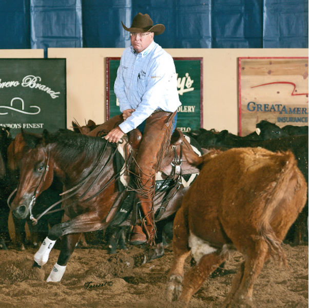 Al Dunning Riding Zack and Blus 2011 NCHA